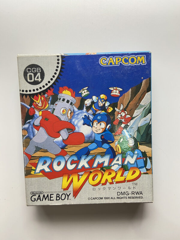 NINTENDO GAME BOY-ROCKMAN WORLD.