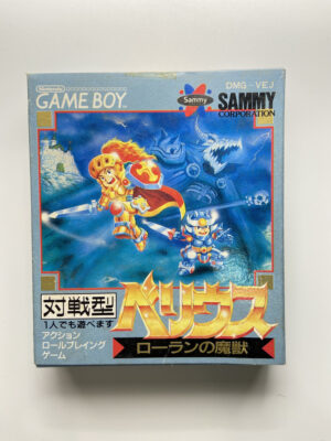 DMG-VEJ-01 (1) NINTENDO GAME BOY-VELIOUS: ROLAND NO MAJUU.