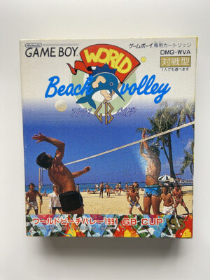 DMG-WVA-01 (1) NINTENDO GAME BOY-WORLD BEACH VOLLEY: 1991 GB CUP.