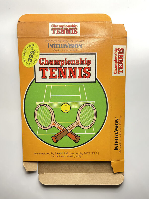 MATTEL INTELLIVISION-CHAMPIONSHIP TENNIS.