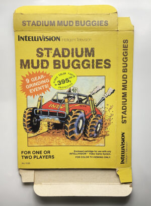 MATTEL INTELLIVISION-STADIUM MUD BUGGIES.